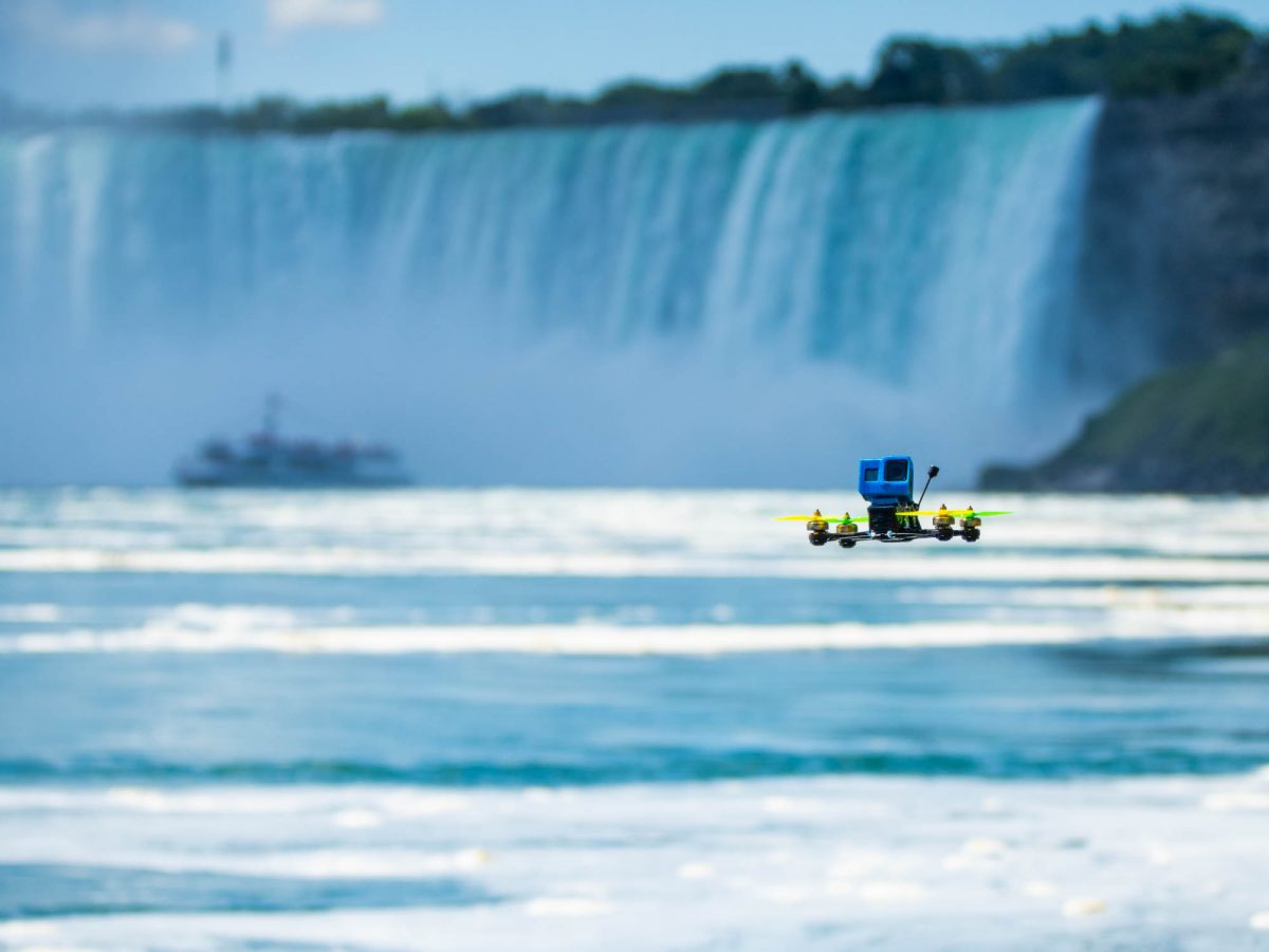 Niagara falls drone show